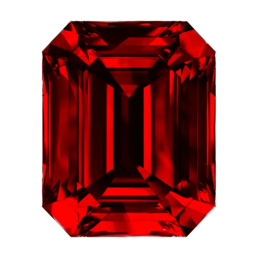 Natural Red Ruby Gemstone